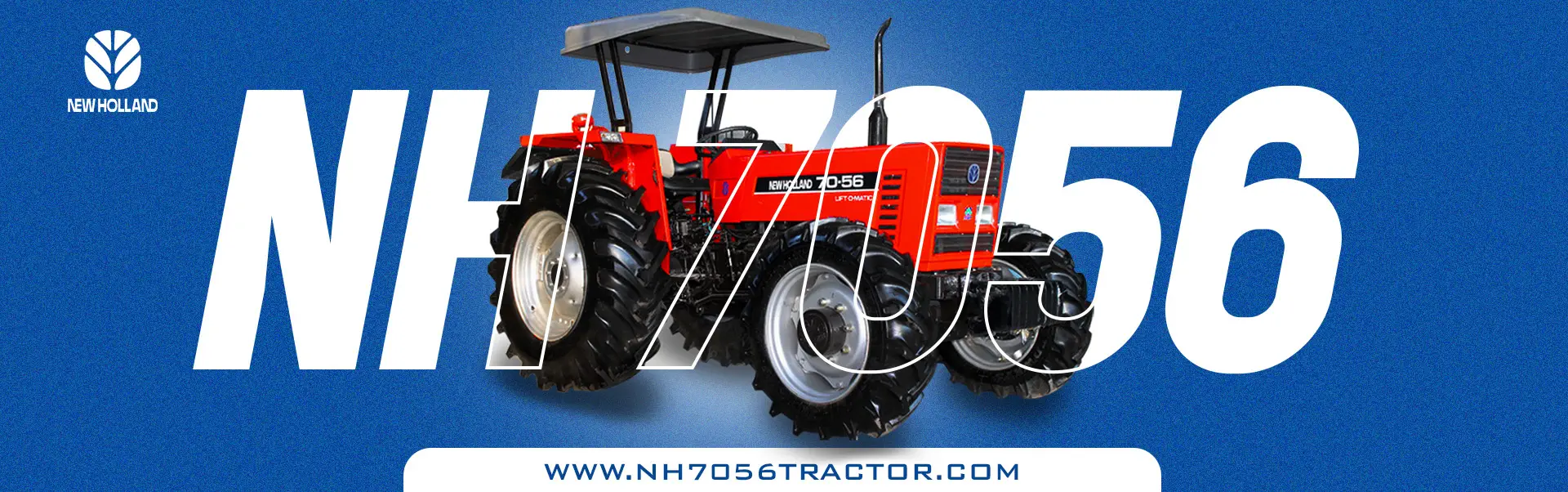 Prominent Features of Brand New "New Holland 70-56 85HP 4WD Tractors”. Brand New FIAT New Holland 70-56 for Sale in UAE - Price, Features, Specifications, and Booking. Book now in Abu Dhabi, Dubai, Sharjah, Ajman, Ras Al Khaimah, Fujairah, and Umm Al Quwain. Brand new FIAT New Holland 70-56 prices start at $16,700 USD.